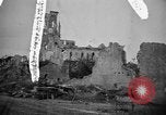 Image of ruined church France World War 1 France, 1918, second 47 stock footage video 65675045750