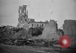 Image of ruined church France World War 1 France, 1918, second 48 stock footage video 65675045750