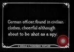 Image of German spy France, 1916, second 6 stock footage video 65675045776