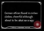 Image of German spy France, 1916, second 8 stock footage video 65675045776