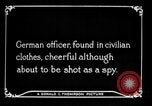 Image of German spy France, 1916, second 9 stock footage video 65675045776
