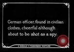 Image of German spy France, 1916, second 10 stock footage video 65675045776