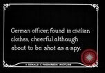 Image of German spy France, 1916, second 11 stock footage video 65675045776