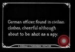 Image of German spy France, 1916, second 13 stock footage video 65675045776