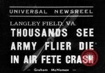 Image of Consolidated PB-2A airplanes Langley Field Virginia USA, 1937, second 1 stock footage video 65675045789