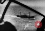 Image of German Luftwaffe He-115 attacks ship European Theater, 1940, second 57 stock footage video 65675045793