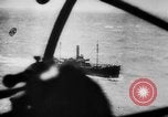 Image of German Luftwaffe He-115 attacks ship European Theater, 1940, second 60 stock footage video 65675045793