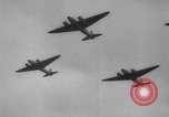 Image of Mitsubishi Ki-57 transport aircraft Pacific Theater, 1940, second 6 stock footage video 65675045809