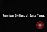 Image Des civils américains Santo Tomas Philippines, 1945, de la seconde 22 séquences d'archives historiques vidéo 65675045812