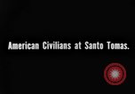 Image Des civils américains Santo Tomas Philippines, 1945, de la seconde 28 séquences d'archives historiques vidéo 65675045812