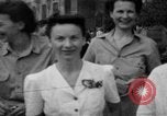 Image Des civils américains Santo Tomas Philippines, 1945, de la seconde 45 séquences d'archives historiques vidéo 65675045812