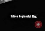 Image of regimental flag Philippines, 1945, second 1 stock footage video 65675045821