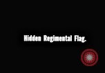 Image of regimental flag Philippines, 1945, second 3 stock footage video 65675045821