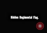 Image of regimental flag Philippines, 1945, second 5 stock footage video 65675045821