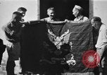 Image of regimental flag Philippines, 1945, second 36 stock footage video 65675045821