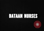Image American Nurses Bataan Luzon aux Philippines, 1945, de la seconde 3 séquences d'archives historiques vidéo 65675045826