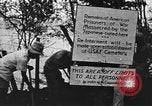 Image of Palawan Massacre prisoners bodies recovered Palawan Philippines, 1945, second 42 stock footage video 65675045828