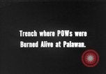 Standbild Palawan Massaker Opfer geborgen Palawan Philippinen, 1945, aus Sekunde 1 historischem Filmmaterial Videoclip 65675045829