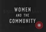 Standbild amerikanischen Frauen Monroe New York USA, 1950, aus Sekunde 15 historischem Filmmaterial Videoclip 65675045874