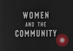 Standbild amerikanischen Frauen Monroe New York USA, 1950, aus Sekunde 16 historischem Filmmaterial Videoclip 65675045874