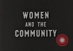 Standbild amerikanischen Frauen Monroe New York USA, 1950, aus Sekunde 17 historischem Filmmaterial Videoclip 65675045874