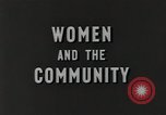 Standbild amerikanischen Frauen Monroe New York USA, 1950, aus Sekunde 18 historischem Filmmaterial Videoclip 65675045874
