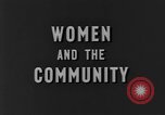 Standbild amerikanischen Frauen Monroe New York USA, 1950, aus Sekunde 22 historischem Filmmaterial Videoclip 65675045874