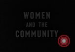 Standbild amerikanischen Frauen Monroe New York USA, 1950, aus Sekunde 23 historischem Filmmaterial Videoclip 65675045874