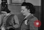 Standbild Liga der weiblichen Wähler United States USA, 1950, aus Sekunde 52 historischem Filmmaterial Videoclip 65675045875