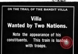 Standbild Pancho Villa und revolutionär Rekruten Chihuahua Mexiko, 1916, aus Sekunde 1 historischem Filmmaterial Videoclip 65675045879