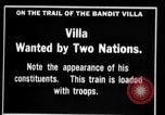 Standbild Pancho Villa und revolutionär Rekruten Chihuahua Mexiko, 1916, aus Sekunde 3 historischem Filmmaterial Videoclip 65675045879