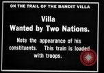 Standbild Pancho Villa und revolutionär Rekruten Chihuahua Mexiko, 1916, aus Sekunde 5 historischem Filmmaterial Videoclip 65675045879