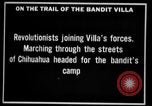 Standbild Pancho Villa und revolutionär Rekruten Chihuahua Mexiko, 1916, aus Sekunde 17 historischem Filmmaterial Videoclip 65675045879