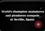 Immagine di Mattatori Siviglia Spagna, 1916, secondo 3 filmato di repertorio 65675045880