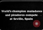 Immagine di Mattatori Siviglia Spagna, 1916, secondo 5 filmato di repertorio 65675045880