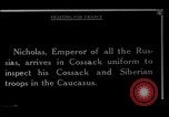 Immagine di Zar russo Nicholas II Caucaso, 1916, secondo 3 filmato di repertorio 65675045895