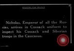 Immagine di Zar russo Nicholas II Caucaso, 1916, secondo 4 filmato di repertorio 65675045895