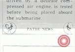 Image of French compressed air driven Torpedo France, 1916, second 1 stock footage video 65675045898