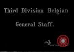 Immagine di Terza Divisione generale dello staff Belgio, 1914, secondo 5 filmato di repertorio 65675045917