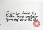 Image of Imperial German troops enter Berlin Berlin Germany, 1918, second 10 stock footage video 65675045920