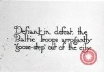 Image of Imperial German troops enter Berlin Berlin Germany, 1918, second 13 stock footage video 65675045920