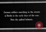 Image of German Army units moving through Berlin, Germany,  early in World War  Berlin Germany, 1915, second 13 stock footage video 65675045923