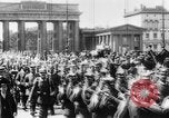 Image of German Army units moving through Berlin, Germany,  early in World War  Berlin Germany, 1915, second 19 stock footage video 65675045923