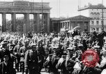 Image of German Army units moving through Berlin, Germany,  early in World War  Berlin Germany, 1915, second 20 stock footage video 65675045923