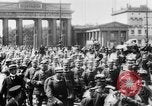 Image of German Army units moving through Berlin, Germany,  early in World War  Berlin Germany, 1915, second 21 stock footage video 65675045923