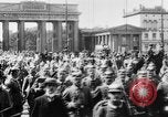 Image of German Army units moving through Berlin, Germany,  early in World War  Berlin Germany, 1915, second 23 stock footage video 65675045923