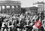 Image of German Army units moving through Berlin, Germany,  early in World War  Berlin Germany, 1915, second 26 stock footage video 65675045923