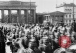 Image of German Army units moving through Berlin, Germany,  early in World War  Berlin Germany, 1915, second 27 stock footage video 65675045923