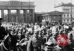 Image of German Army units moving through Berlin, Germany,  early in World War  Berlin Germany, 1915, second 28 stock footage video 65675045923