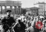 Image of German Army units moving through Berlin, Germany,  early in World War  Berlin Germany, 1915, second 29 stock footage video 65675045923